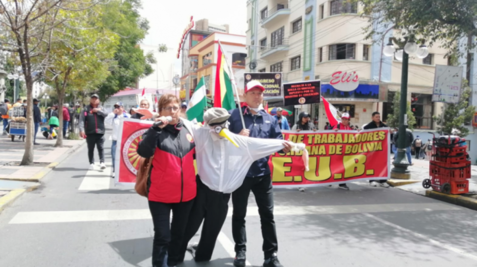 Maestros determinan radicalizar protestas, alistan huelga de hambre y paro de 48 horas