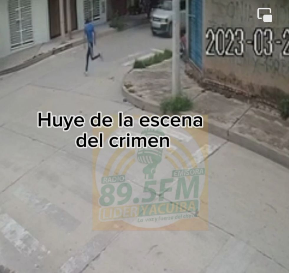 Cámaras graban a joven robando en Yacuiba