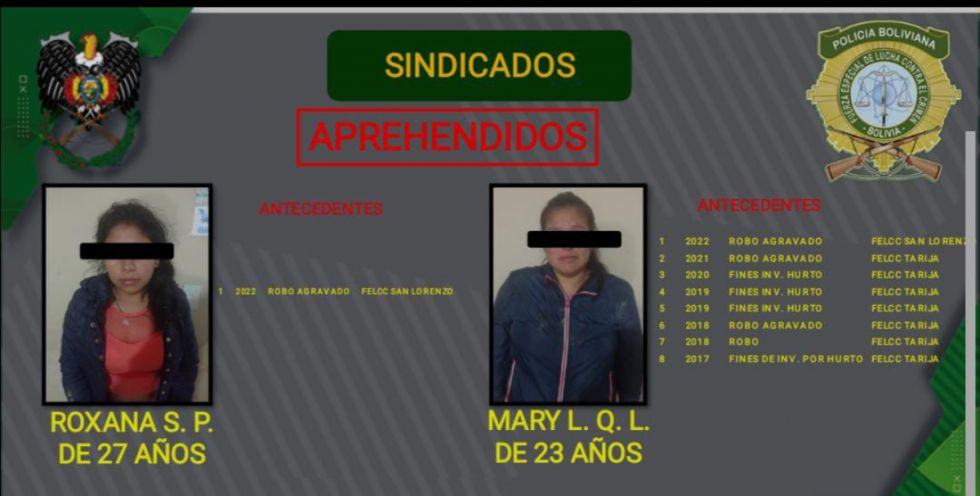 La justicia libera a 2 presuntas “pildoritas” en Tarija