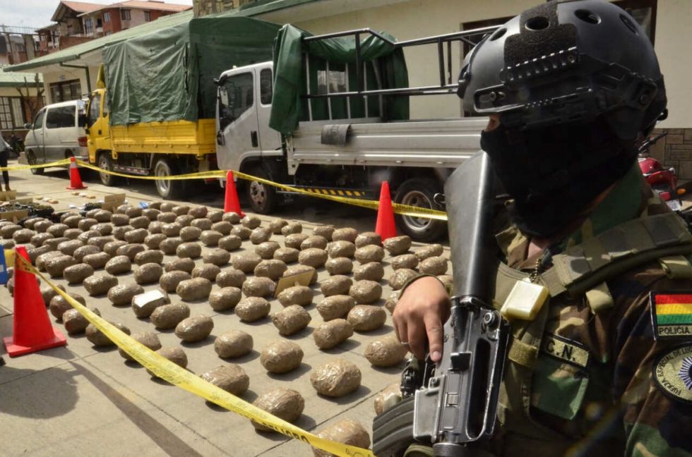 Fuerza antidroga secuestra más de 115 toneladas de sustancias controladas desde enero