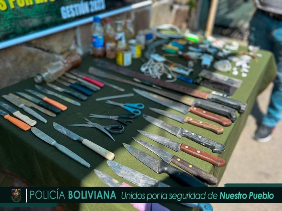 Mediante drones, capturan a 29 presuntos ladrones armados de cuchillos 