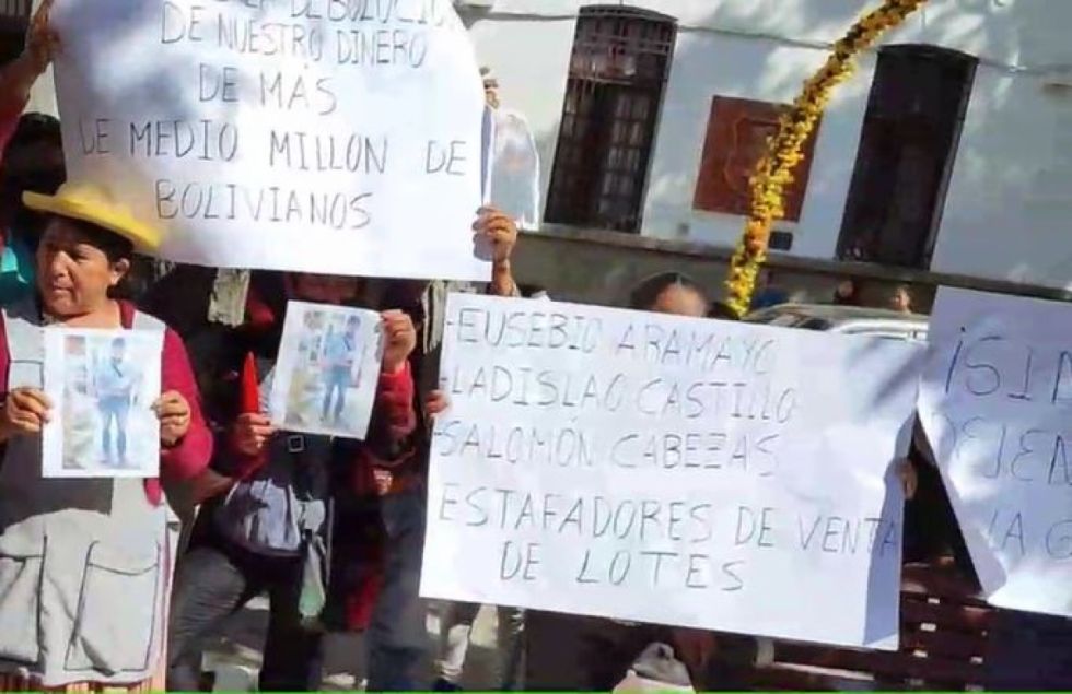 Tarija: Denuncian nueva estafa millonaria en venta de lotes