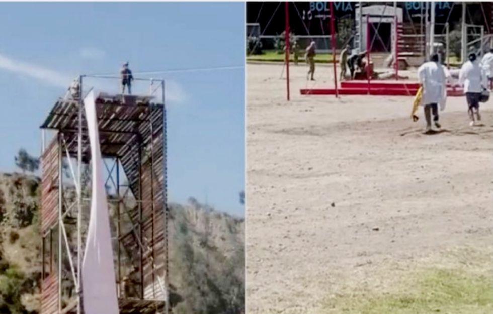 Dos cadetes militares sufren lesiones por caída durante demostración de ‘salto de la muerte’