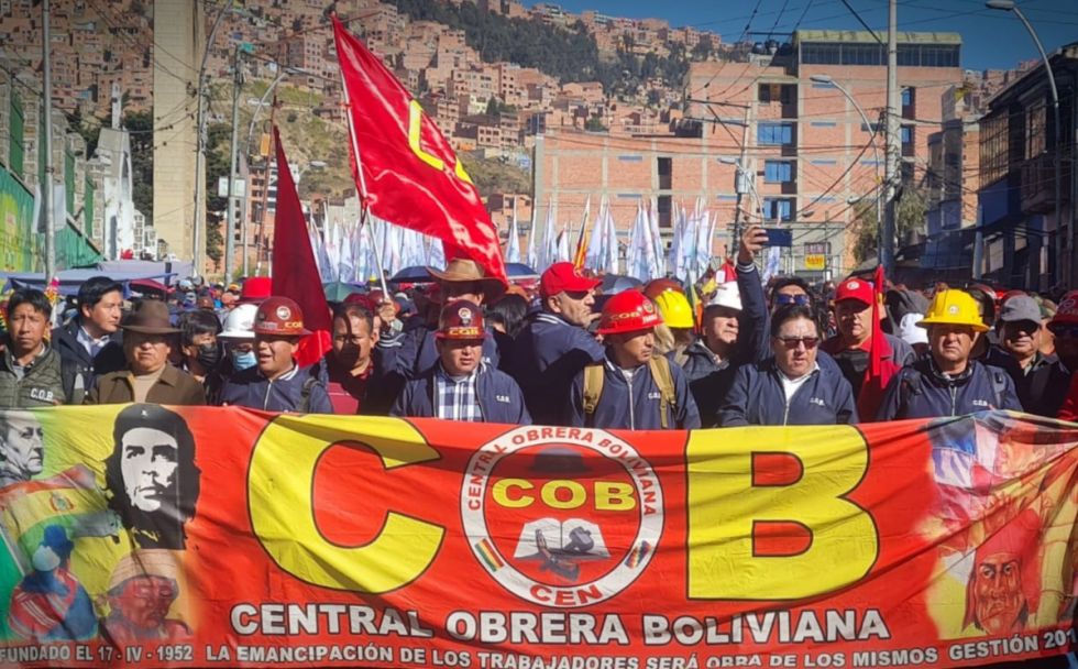 (EN VIVO): El presidente Luis Arce lidera los actos en conmemoración al Día del Trabajador
