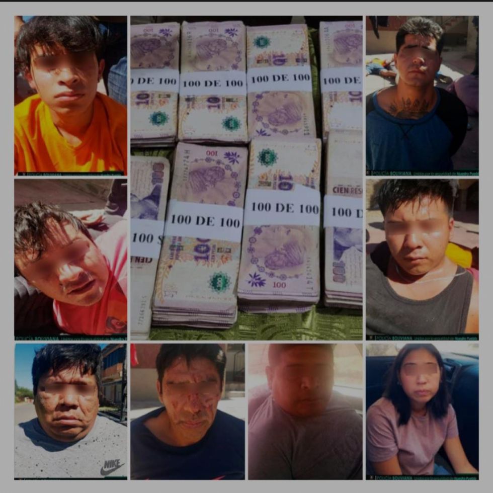 Encarcelan a 7 miembros de la banda que robó en San José de Pocitos