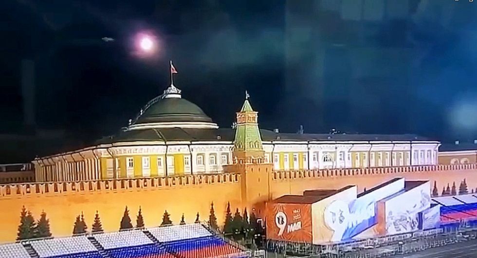Ucrania trató de atacar el Kremlin con drones