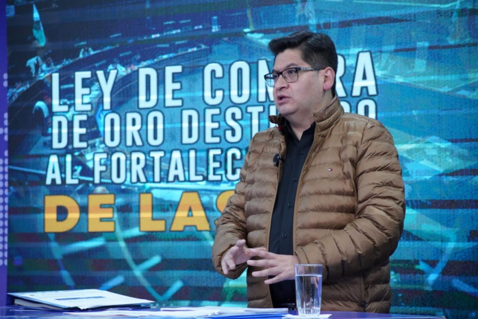 BCB dispondrá de 21 toneladas de oro cuando “vea necesario”, 22 toneladas se quedan como “banda de seguridad”
