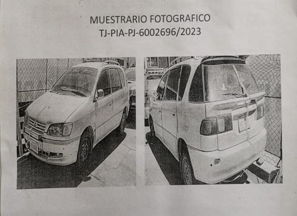 En Tarija un encapuchado robó a la Aduana un auto “chuto”