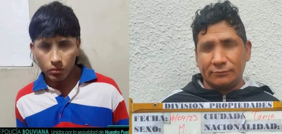 Detienen en Tarija a dos motochorros con amplio historial delictivo