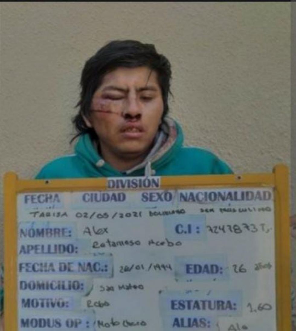 Motochorro beneficiado con domiciliaria volvió a delinquir