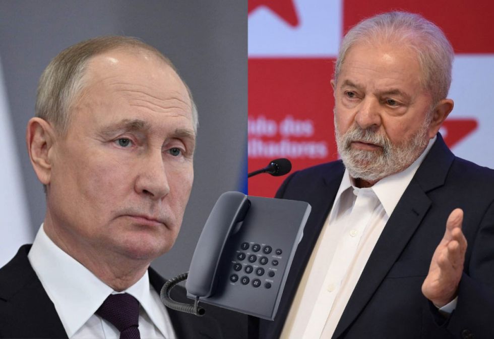 Putin y Lula conversaron sobre temas bilaterales