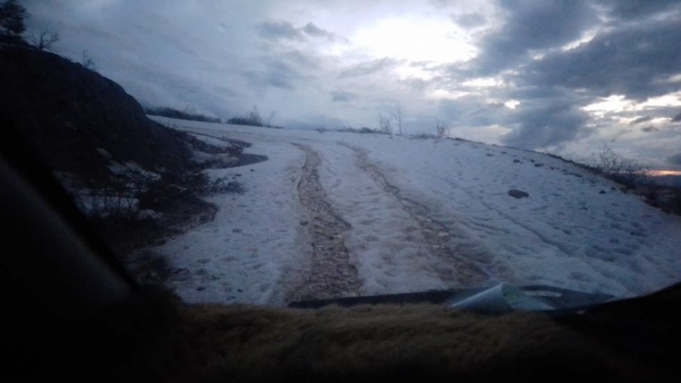 Granizada afectó a tres municipios de Cochabamba