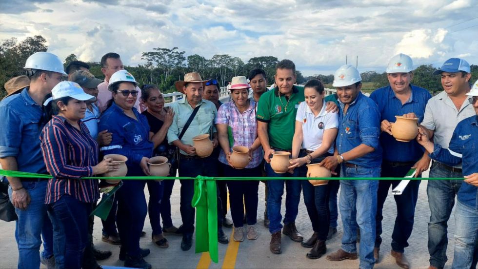 Gobernación del Beni entrega puente de 90 metros ejecutado con recursos propios 
