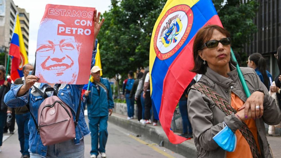Gustavo Petro cierra movilización en apoyo a sus reformas