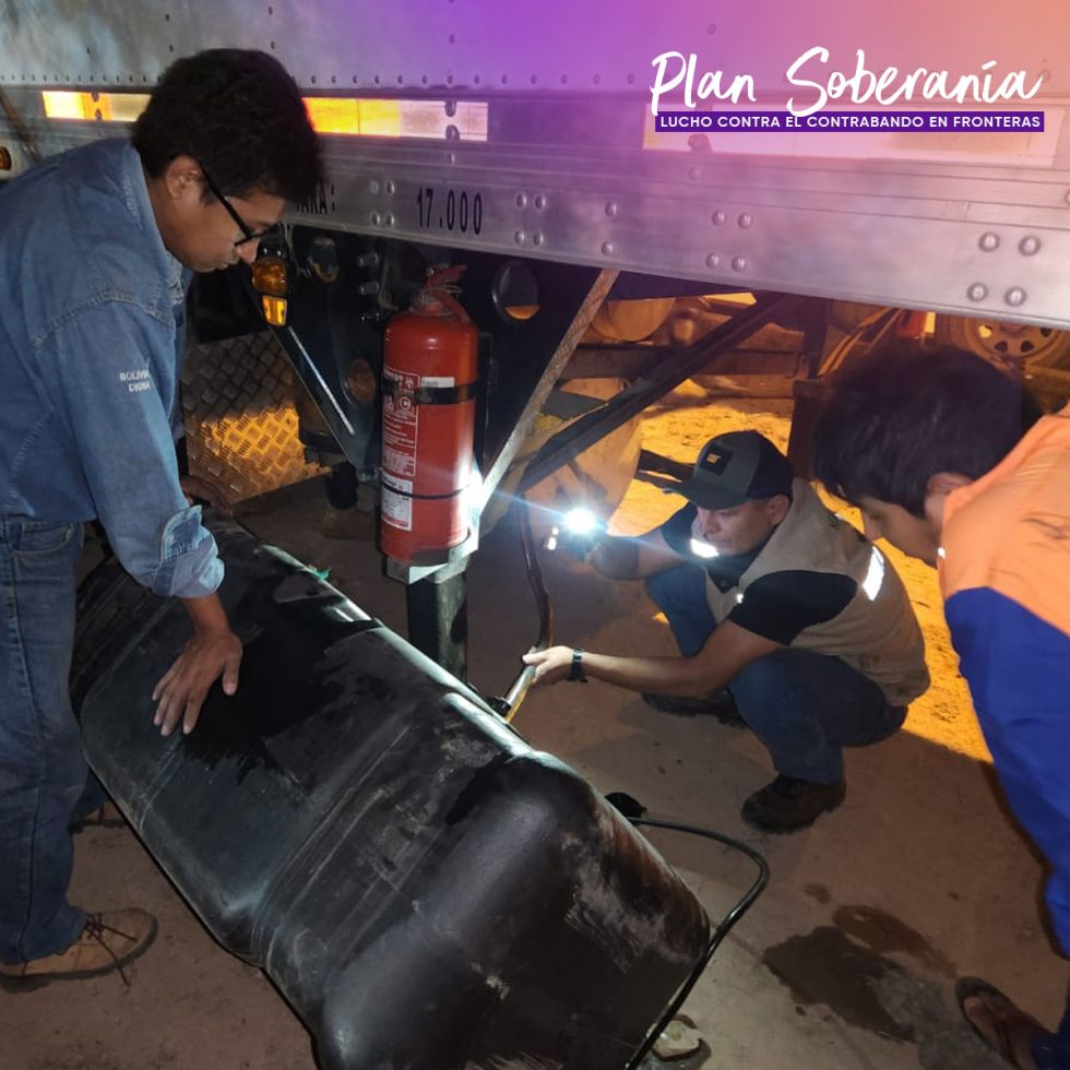 Contrabando: Incautan 347.218 L de combustible