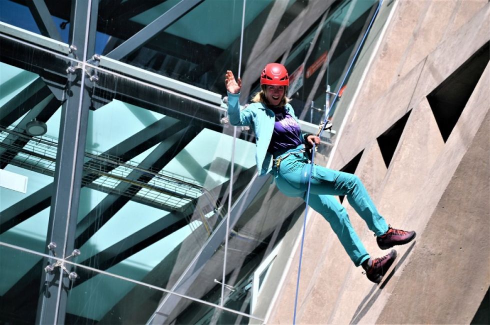 Ilina Arsova, la escaladora mundial que llega a Bolivia junto a Ecofuturo 
