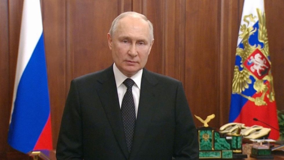 Putin: Cualquier revuelta es "una amenaza mortal", nuestras acciones serán "contundentes"