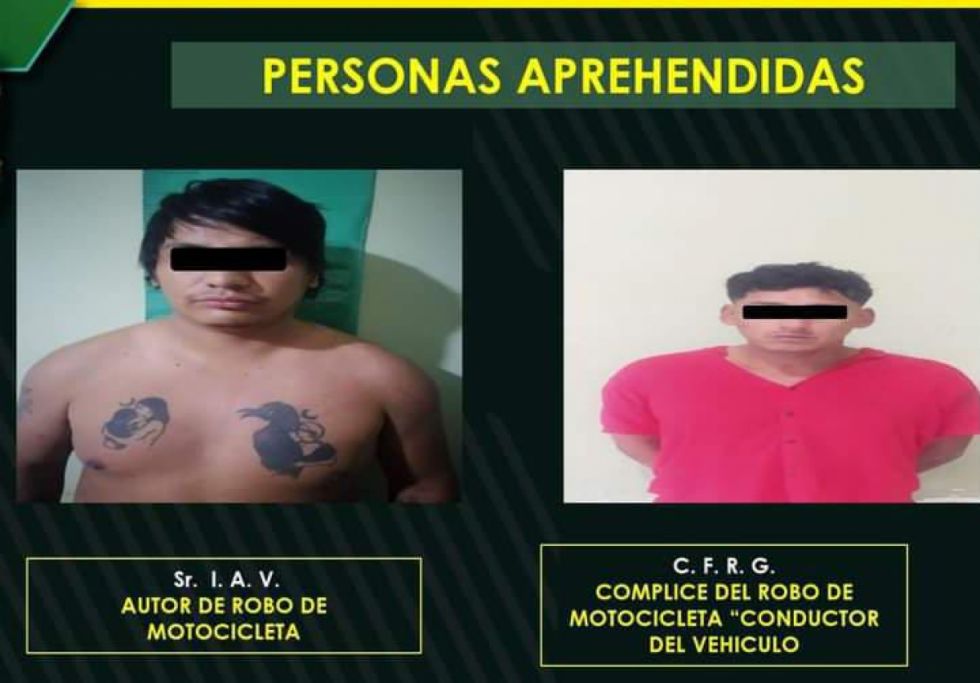 Banda robaba motocicletas y las “tuneaba” para despistar
