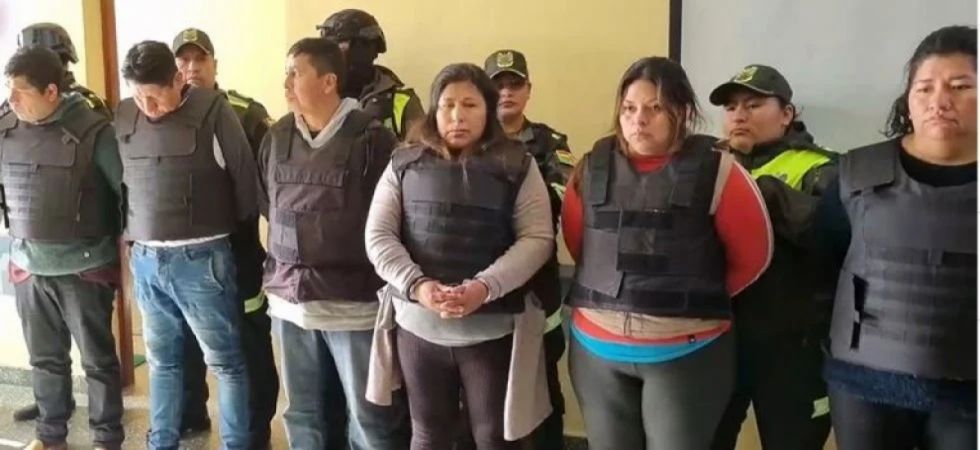 Banda de secuestradores  fueron enviados a la carceleta