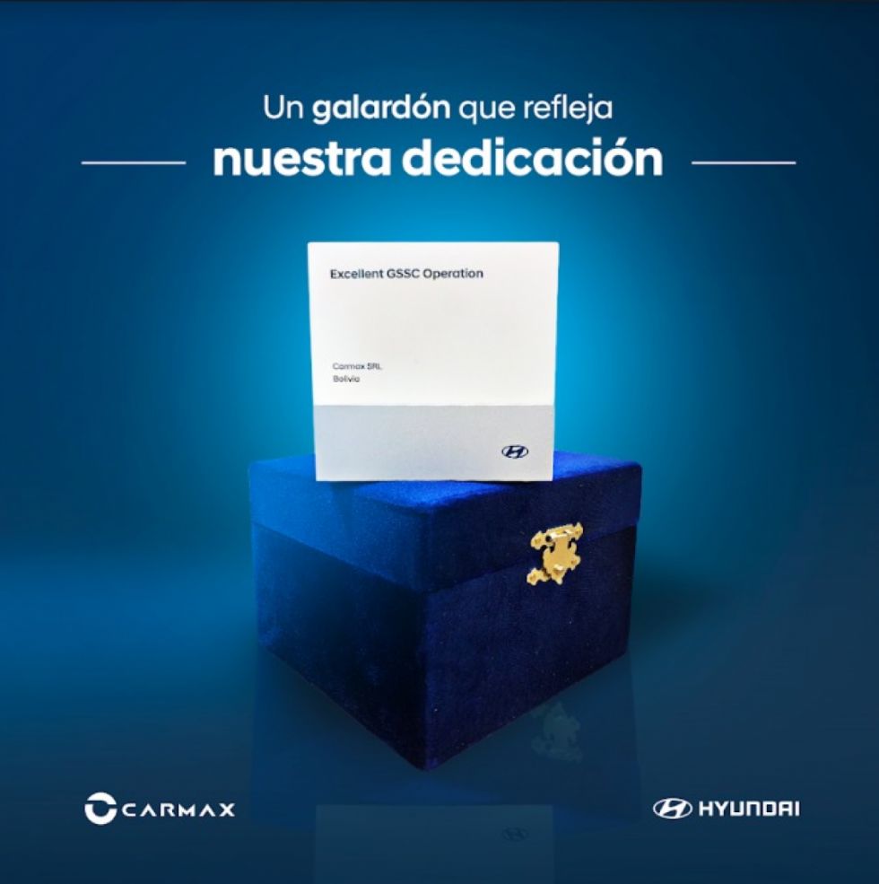 Carmax recibe reconocimiento de Hyundai Motor Company por buenas prácticas