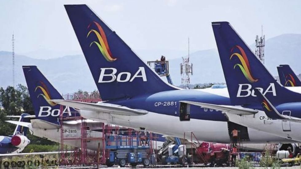 Hasta junio, BoA operaba con 3 aviones propios