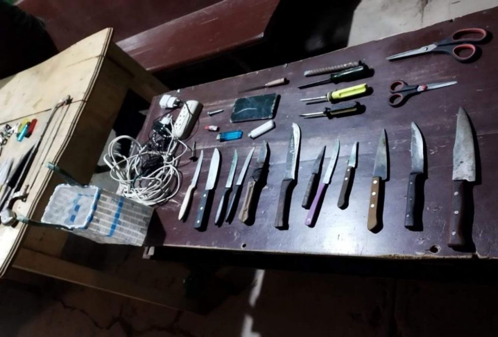 Requisa en Morros Blancos: Hallan armas, pipas, celulares y droga