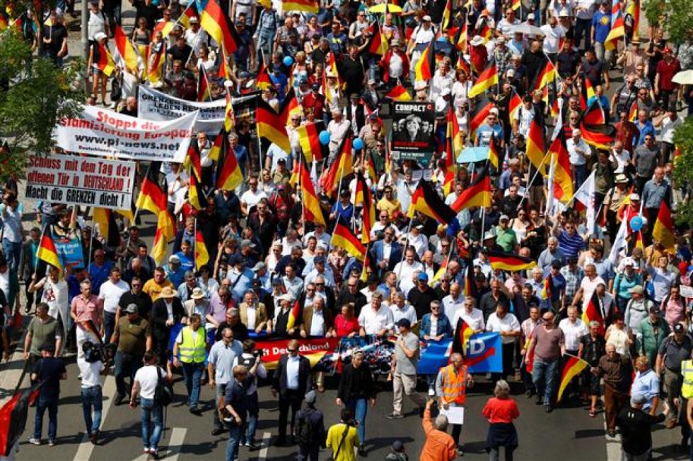 Protestas ultraderechistas se triplican en Alemania