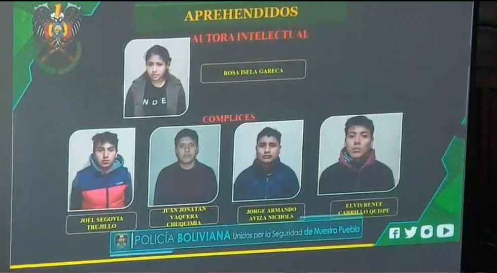 Envían a la cárcel a cinco imputados por auto secuestro en Tarija