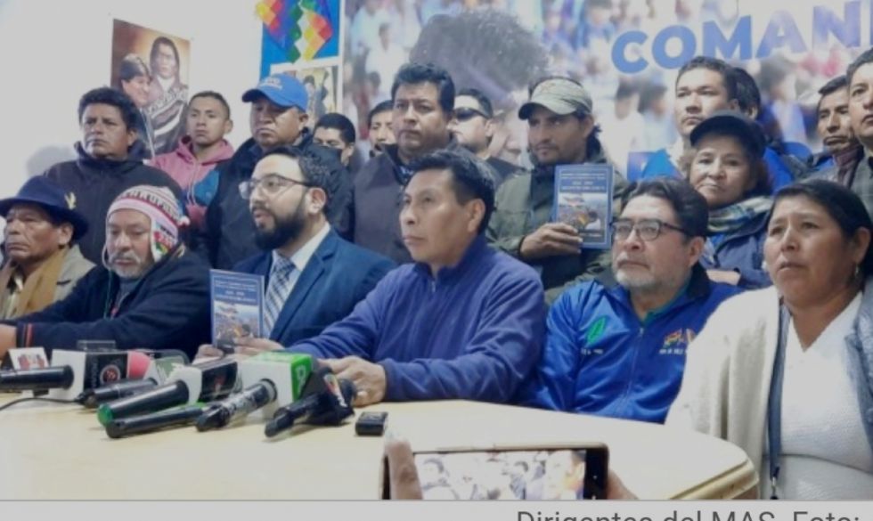 El MAS afirma que su Estatuto está vigente y pide al TSE responder a supervisión de su congreso