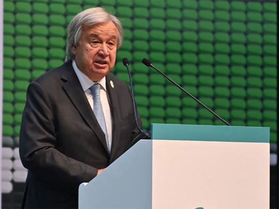 Guterres: Aumento de temperaturas exige más acción