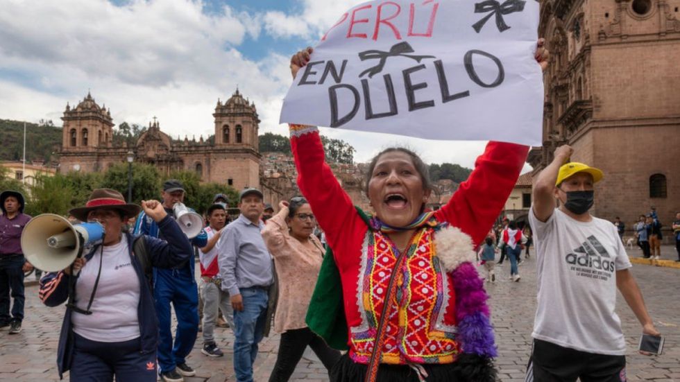 Ante nueva protesta, Boluarte culpa de muertes a antecesor