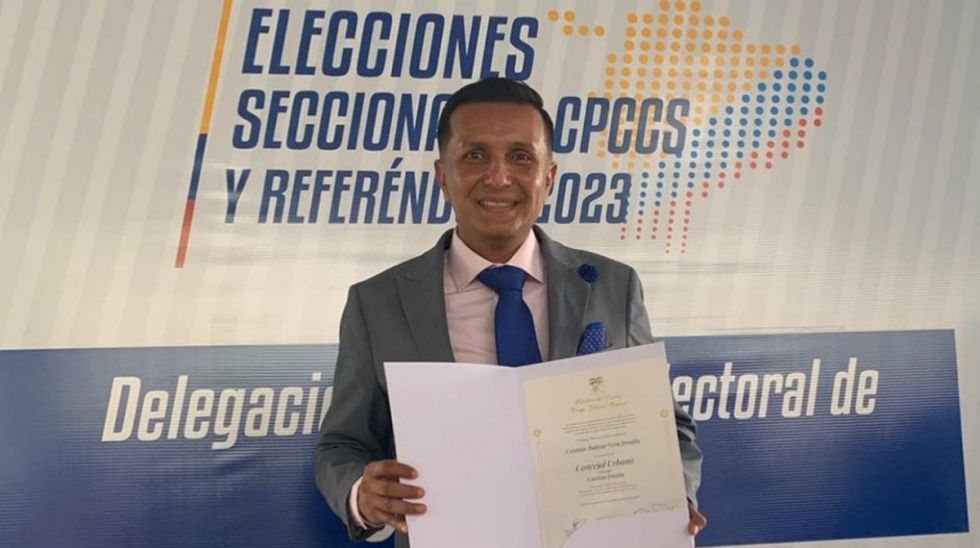 Hallan muerto a un concejal de Ecuador