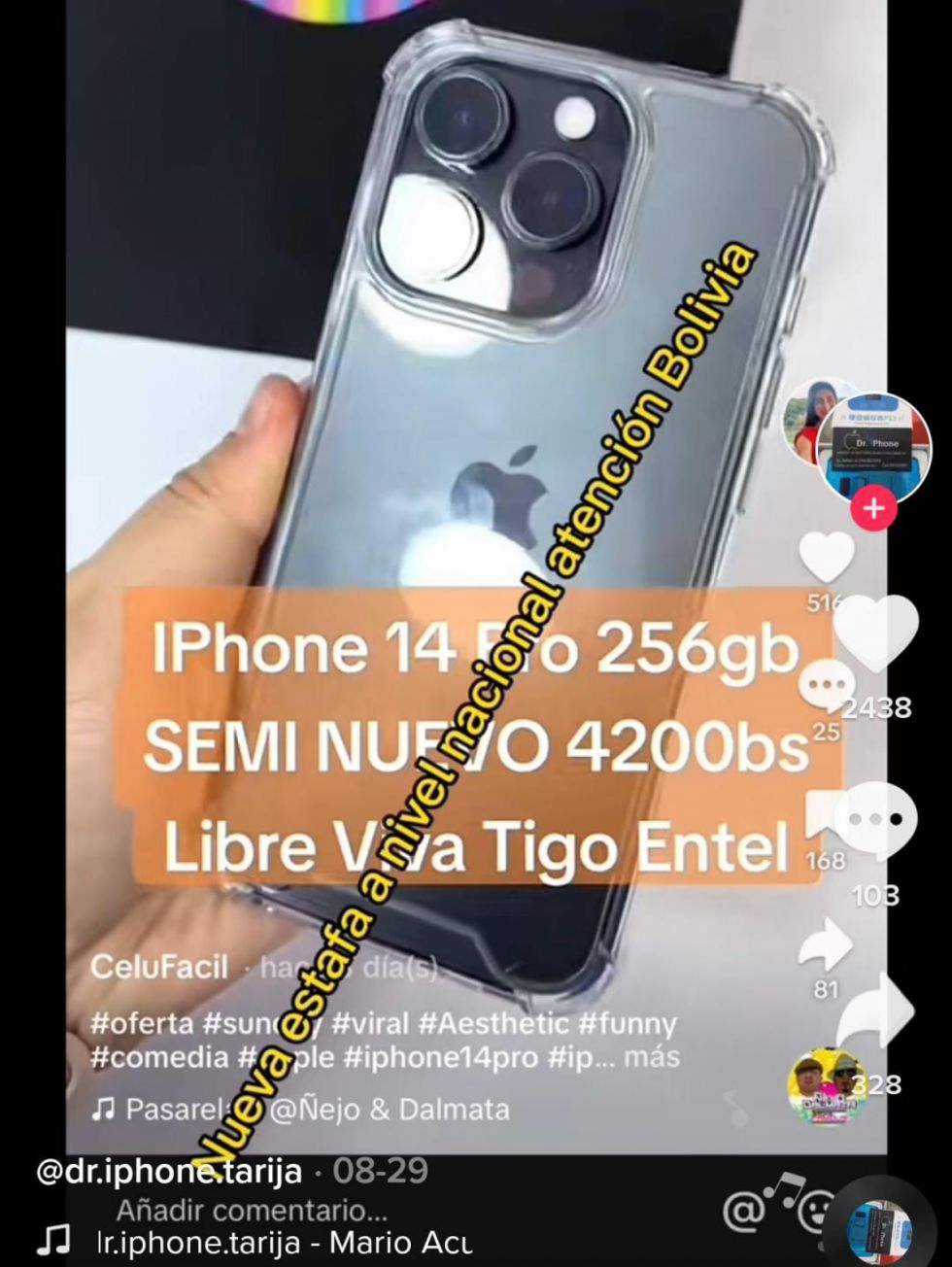 Estafas en Tiktok afectan a clientes y a dueños de tiendas legales