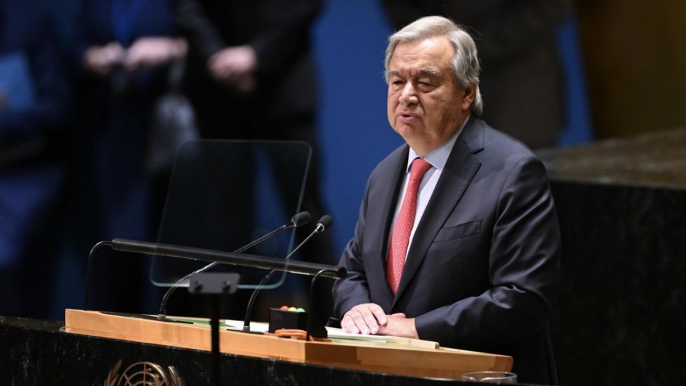 Guterres: La humanidad abrió las puertas del infierno