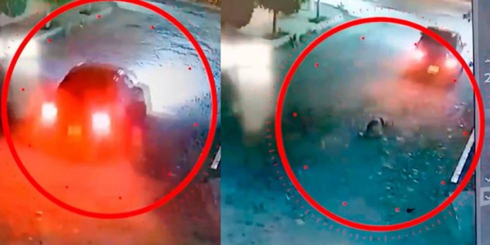 Video: Joven inconsciente y con signos de violencia es lanzada de un vehículo en movimiento