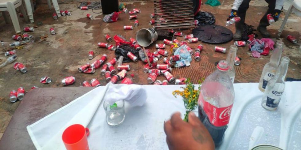 Cerveza, wisky y hasta ropa interior, lo que hallaron en la Felcv de Satélite Norte (Video)