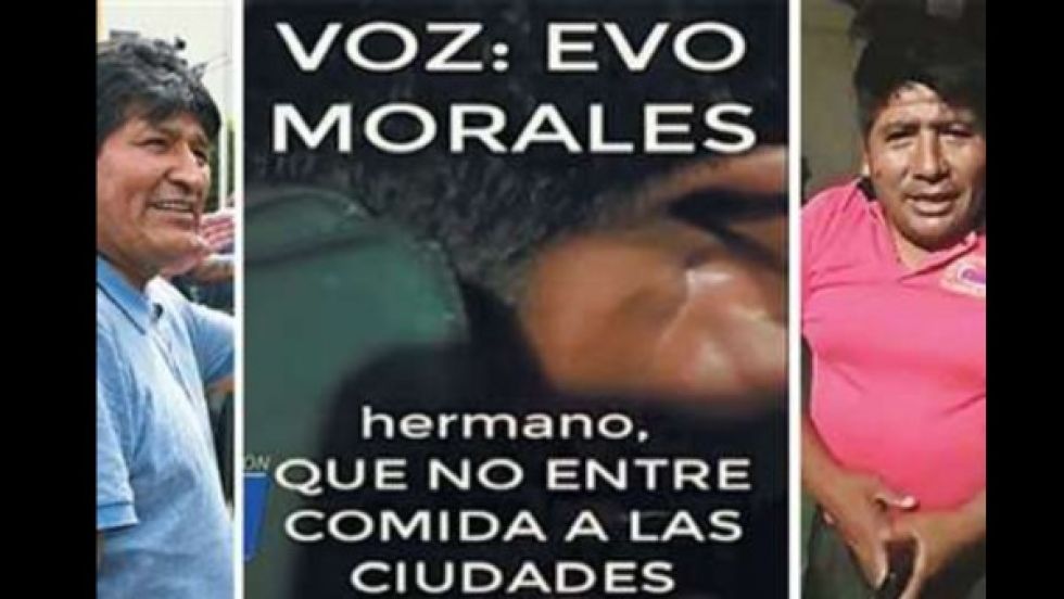 Oposición pide reactivar investigación sobre el audio en el que Evo pidió cercar ciudades