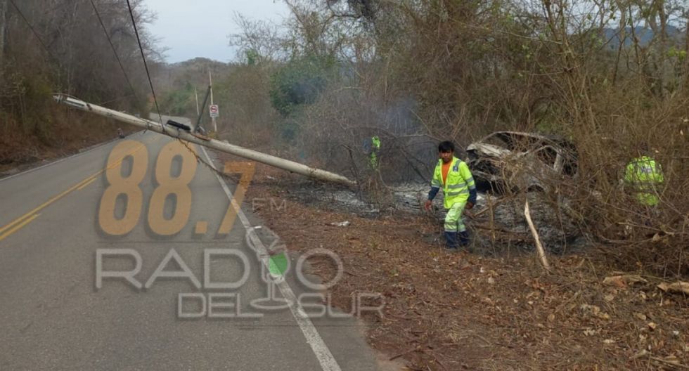 Minibús calcinado en la ruta a Bermejo era conducido por un menor 