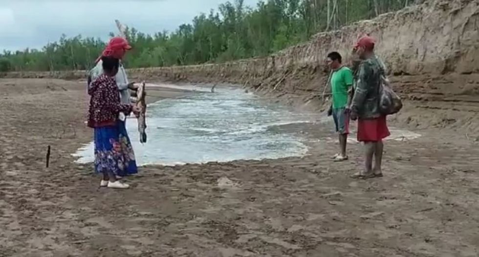 El río Pilcomayo revive en el Paraguay: Indígenas celebran su regreso