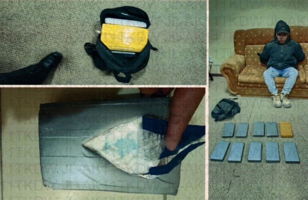 Detención preventiva para ciudadano chileno que tenía en su poder 10 kg. de cocaína en Pisiga