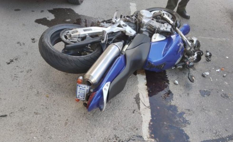 Motociclista que murió en el puente Gamoneda no usaba casco 