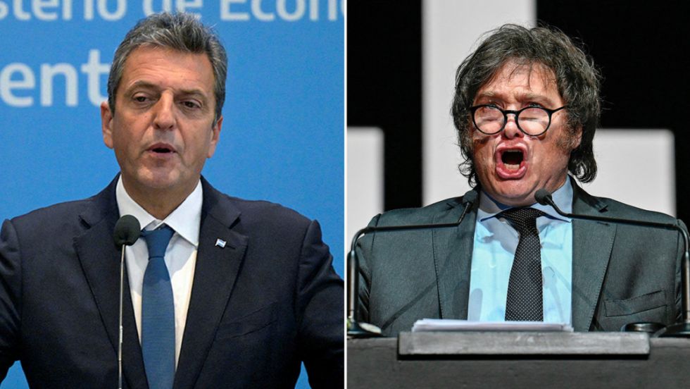 Encuestas predicen empate entre Massa y Milei