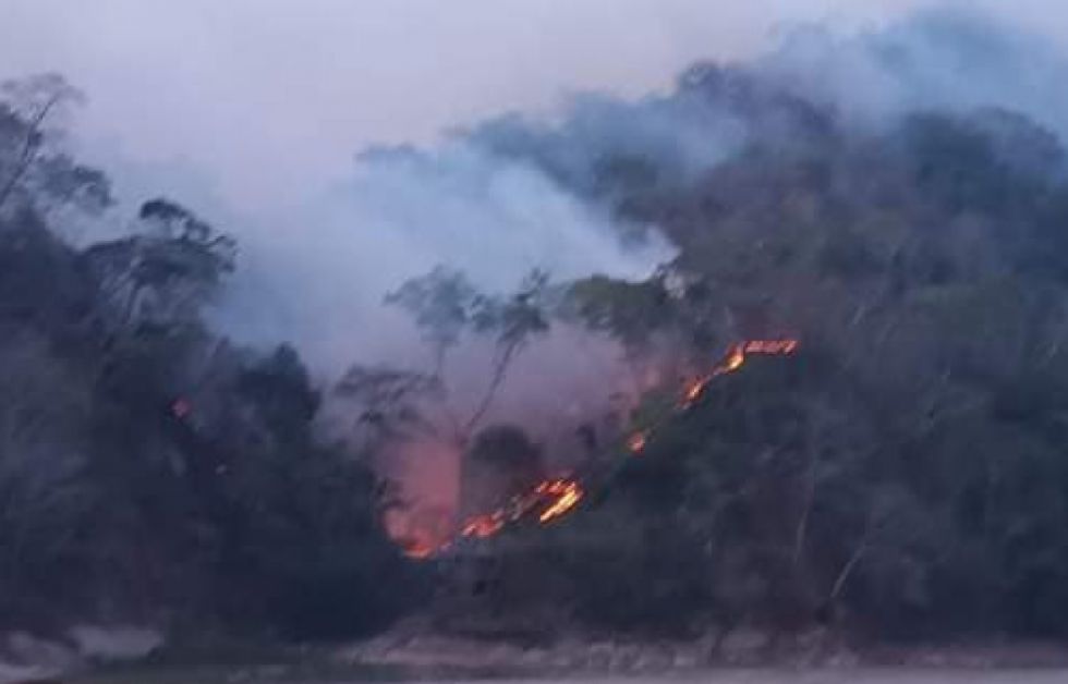 Cpilap: Necesitamos ayuda, se está quemando el Parque Madidi y cuatro pueblos indígenas están en riesgo