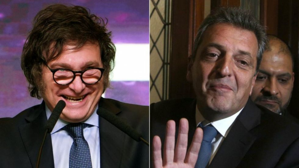 Sigue aquí el debate decisivo entre Massa y Milei