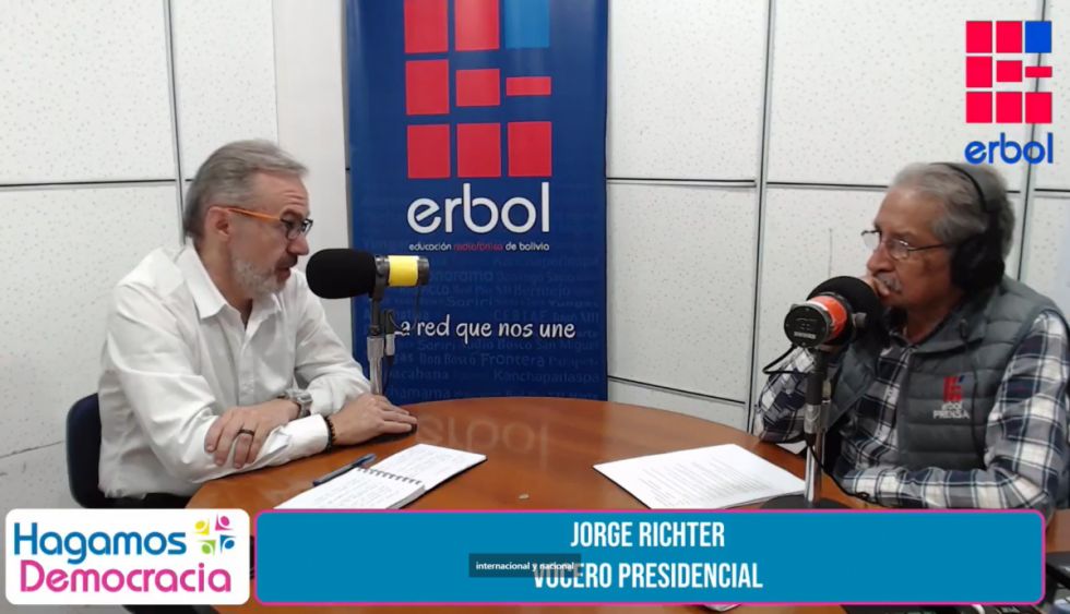 Richter habla de una coalición “Mesa – Morales - Camacho”