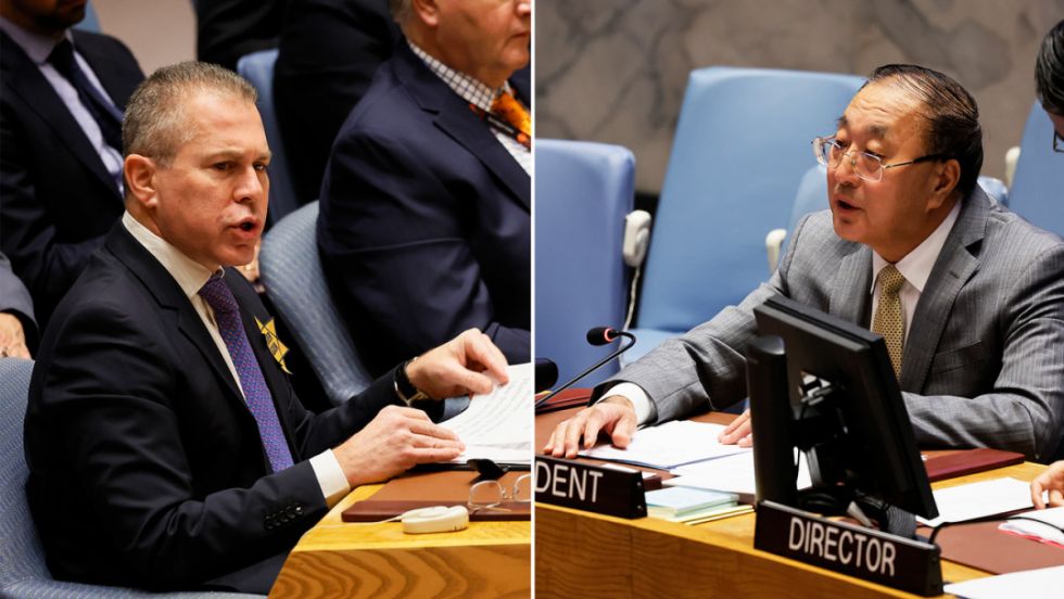 China 'pone en su lugar' a Israel en la ONU