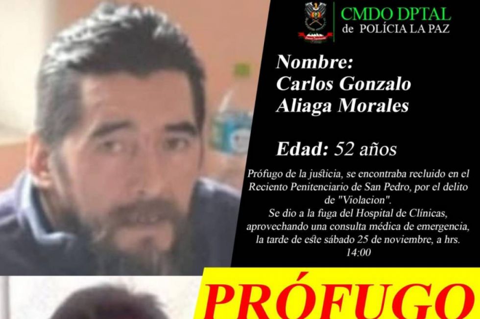 Un reo acusado de violación fugó mientras recibía atención en el hospital de Clínicas