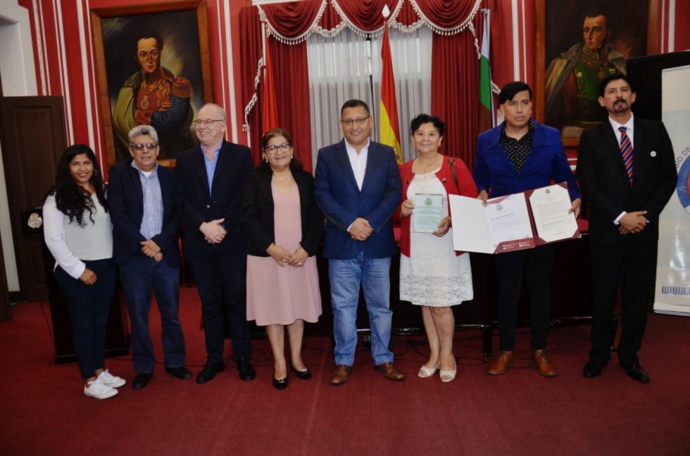 Gobernación otorgó reconocimiento al Colegio Departamental de Economistas por sus 26 años de vida