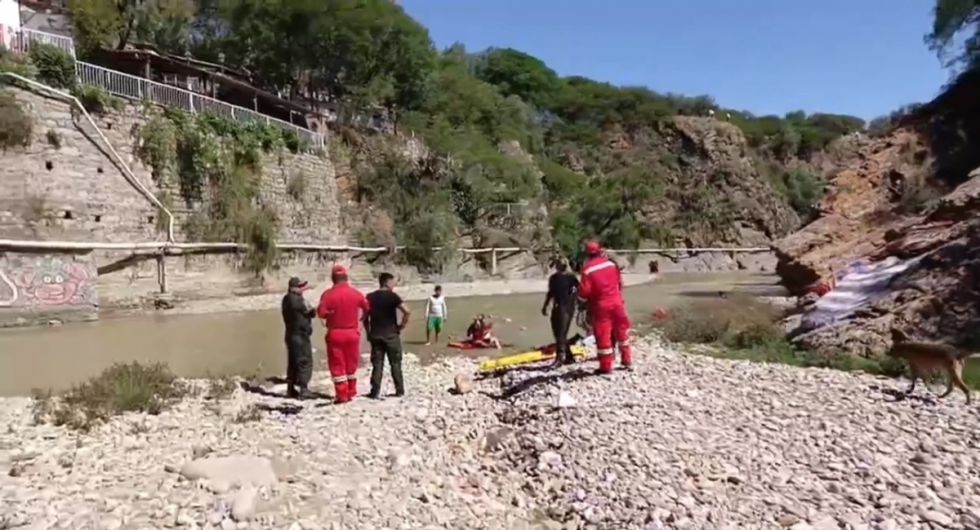 Adolescente muere ahogado en la zona de Tomatitas (VIDEO)