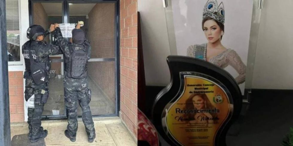Hallan videos de fiestas clandestinas con armas que implican a exreina de belleza y su pareja 'narco'